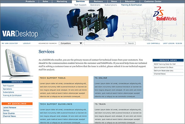 SolidWorks VAR Desktop
