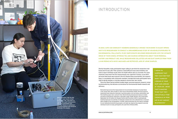 Silent Spring Institute ”When Pollution Is Personal” Handbook